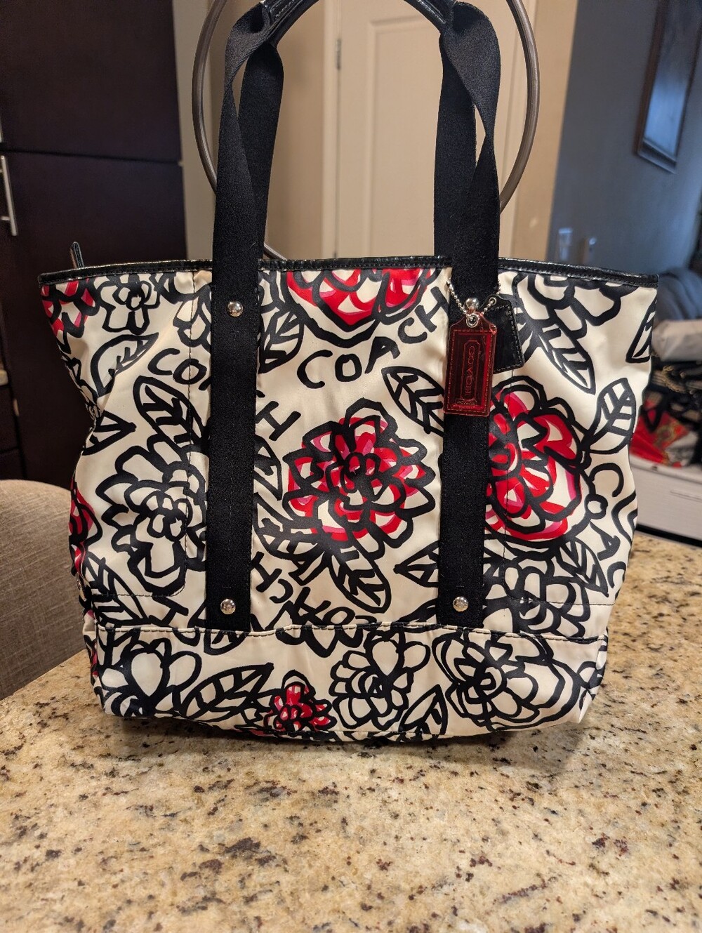 Coach Poppy Tote Bag